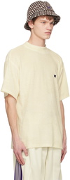 NEEDLES Off-White Mock Neck T-Shirt