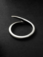 Shaun Leane - Interlocking Single 18-Karat White Gold Ring - Silver
