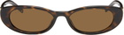 Gucci Brown Cat-Eye Sunglasses