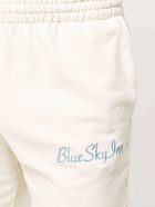 BLUE SKY INN - Logo Cotton Shorts