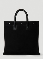 Rive Gauche N/S Tote Bag in Black