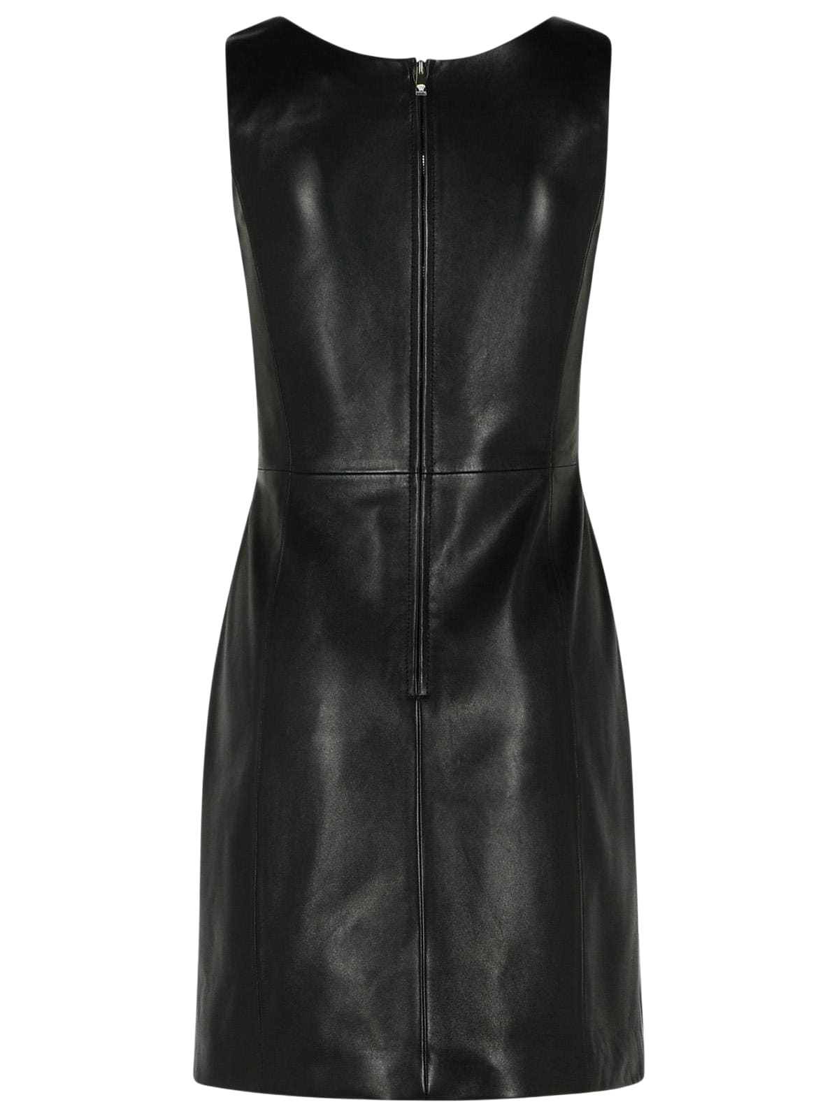 chinese dress ladies Versace Fall 1994 Silver Metallic Leather Overall Dress – Studded Petals  Vintage