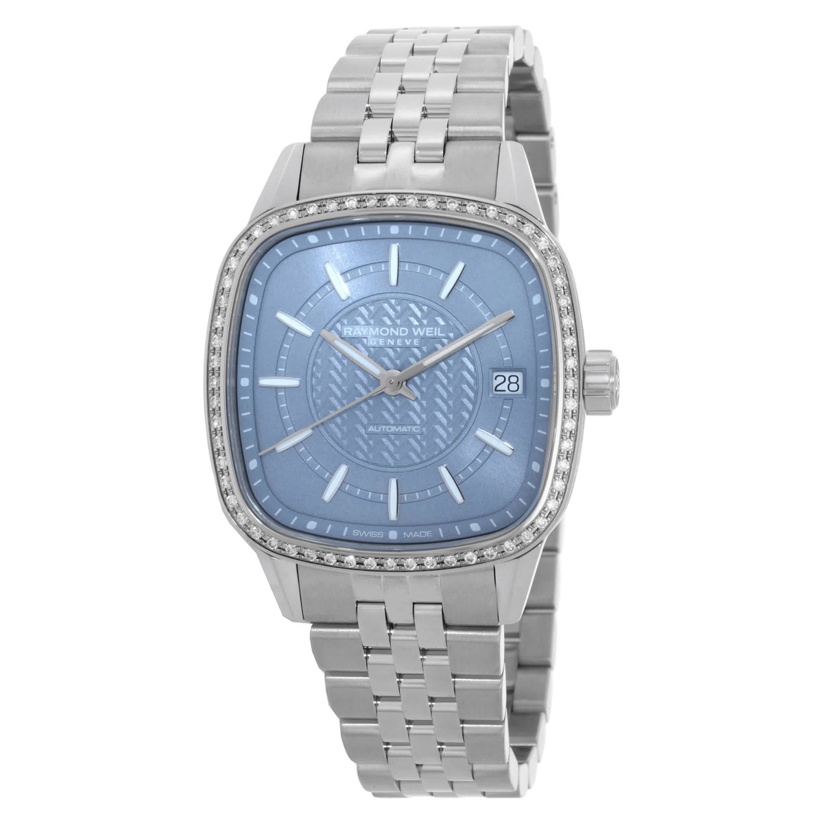 Raymond Weil Freelancer Automatic Diamond Ladies Watch 2490-STS-50061