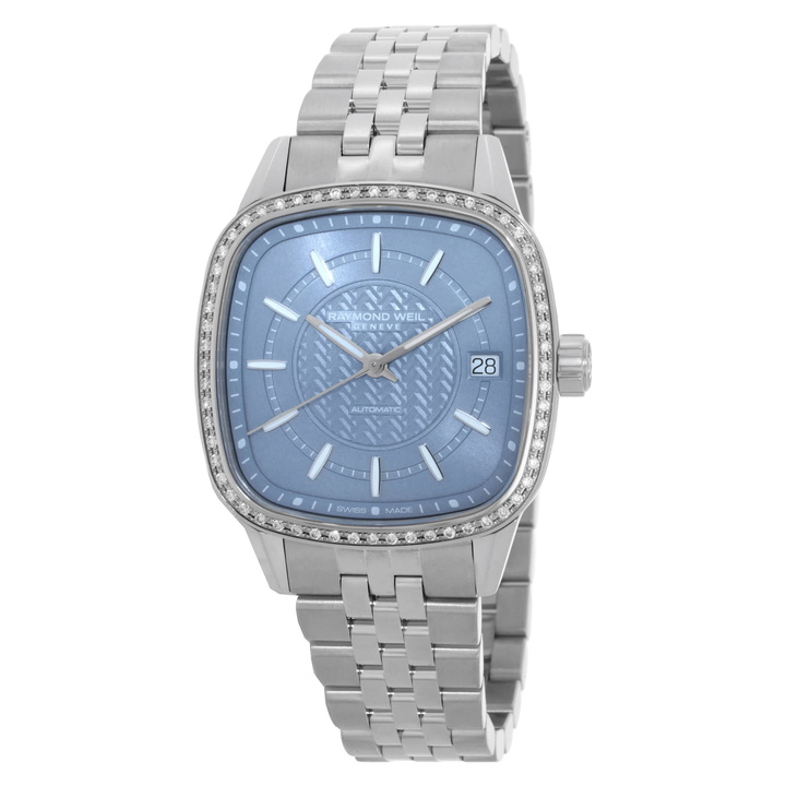 Photo: Raymond Weil Freelancer Automatic Diamond Ladies Watch 2490-STS-50061