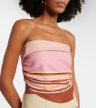 Faithfull Ebbe striped linen top