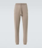 Allude Wool and cashmere sweatpants