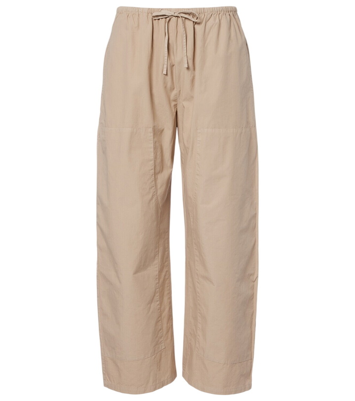 Photo: Leset Kyoto cotton cropped wide-leg pants