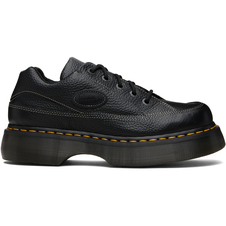 Photo: Dr. Martens Black Buzz 5-Eye Milled Nappa Leather Derbys