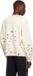 NOMA t.d. Off-White Cotton Sweatshirt