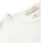 Remi Relief - Printed Loopback Cotton-Jersey Sweatshirt - Neutrals