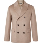 Kiton - Double-Breasted Cashmere Peacoat - Neutrals