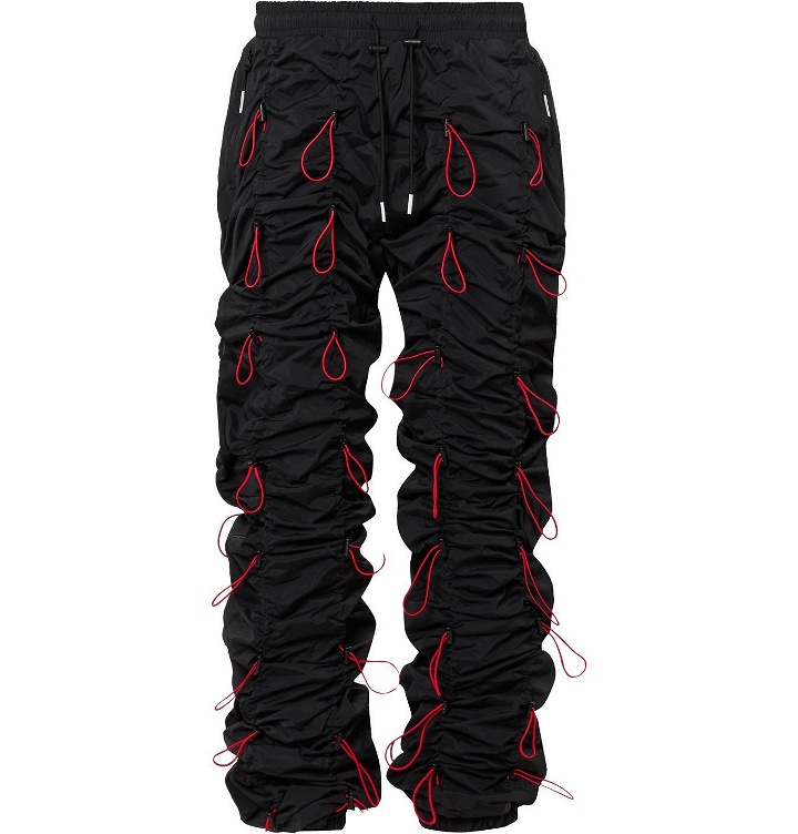 Photo: 99%IS- - Gobchang Tapered Stretch-Shell Drawstring Trousers - Black