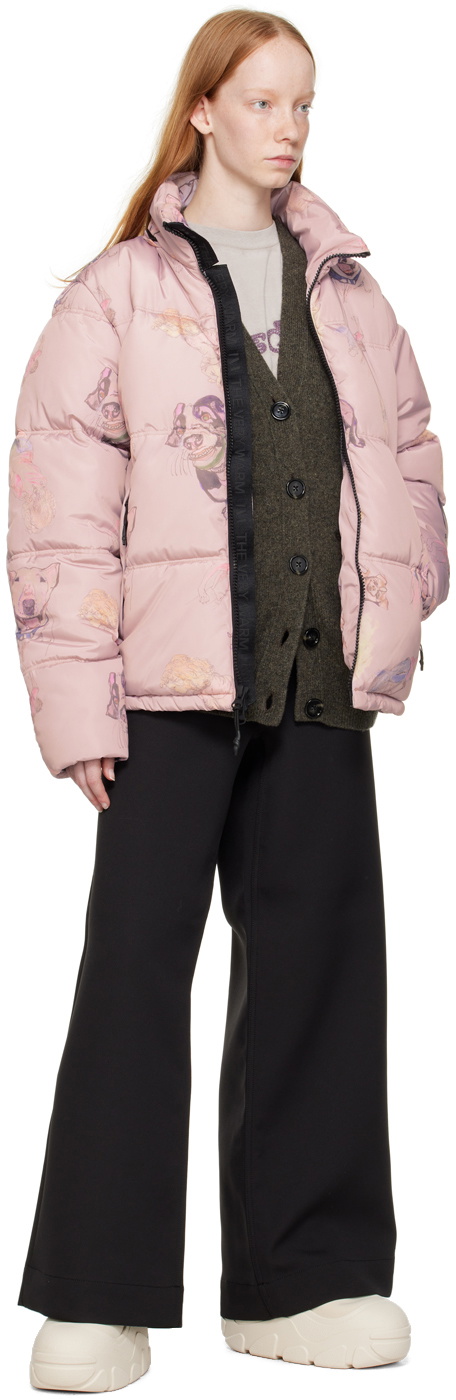 The Very Warm Pink Hooded Puffer Jacket