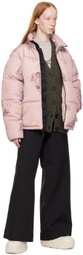 The Very Warm Pink Hooded Puffer Jacket