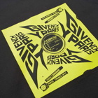 Givenchy Extreme Logo Record Print Tee