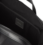 Paul Smith - Embroidered Leather-Trimmed Nylon Briefcase - Black