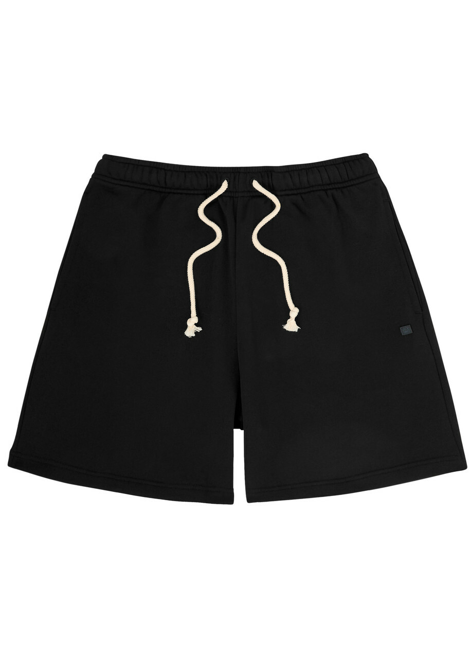 【関税&送料込】Acne Studios Shorts In Cotone Acne Studios Cotton Shorts Black Acne Studios