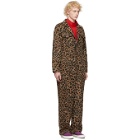 Landlord Brown Leopard Jumpsuit