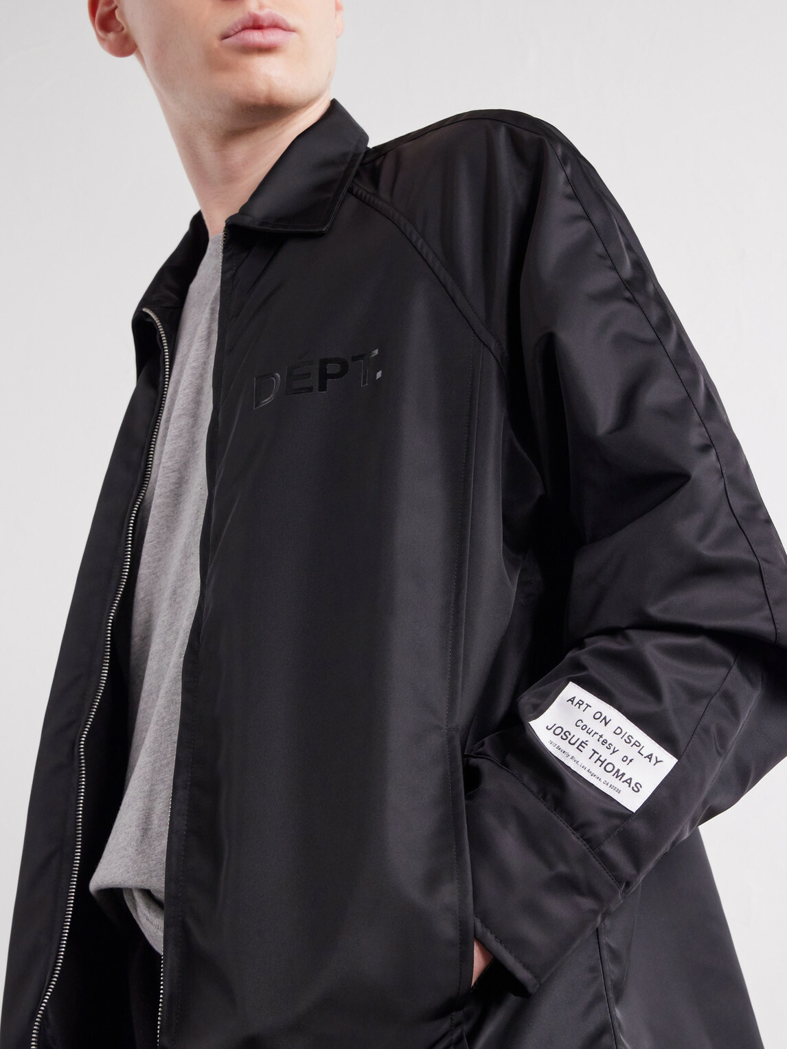 Gallery Dept. - Montecito Logo-Embroidered Shell Jacket - Black