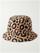 Endless Joy - Leopard-Print TENCEL™-Blend Twill Bucket Hat