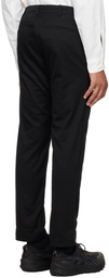 nanamica Black Straight-Leg Trousers