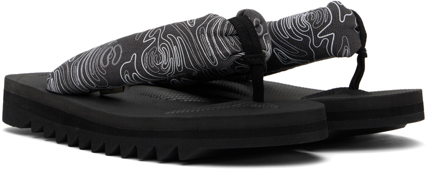 Suicoke Black GTA-2-PT07 Flip Flops Suicoke