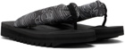 Suicoke Black GTA-2-PT07 Flip Flops