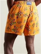 Vilebrequin - Mahina Straight-Leg Mid-Length Recycled Swim Shorts - Orange