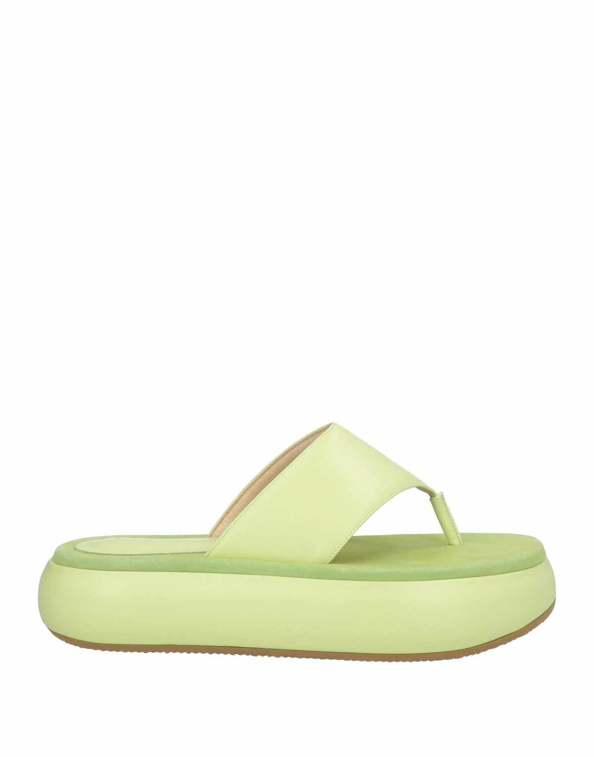 Osoi Womens Thong sandal Lime in Green
