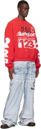 Rivington Roi Rebis Red Membership USO Crewneck Sweatshirt
