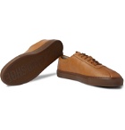 Grenson - Faux Leather Sneakers - Brown