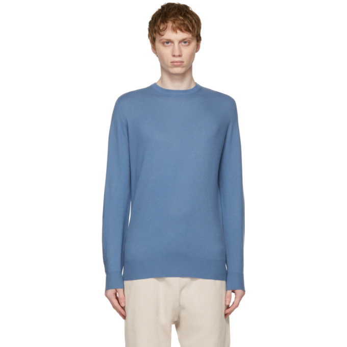 Photo: Loro Piana Blue Baby Cashmere Bryce Sweater