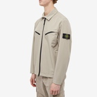 Stone Island Men's Light Soft Shell-R Jacket in Dove Grey