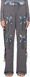 J.Kim Gray Petal Track Pants