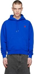 AMI Paris Blue Ami De Cœur Hoodie