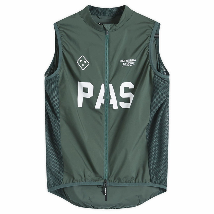 Photo: Pas Normal Studios Men's PAS Mechanism Stow Away Gilet in Petroleum