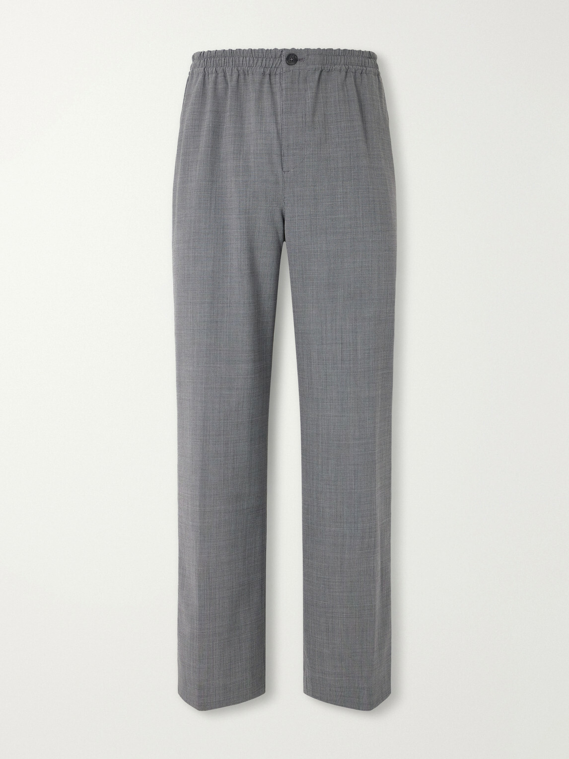 Aimé Leon Dore - Straight-Leg Houndstooth Trousers - Gray
