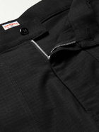 Randy's Garments - Straight-Leg Cotton-Ripstop Trousers - Black