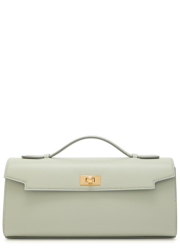 Photo: Anya Hindmarch Mortimer Leather Clutch - Light Blue - One Size