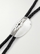 Jacques Marie Mage - Umit Benan Leather and Silver-Plated Bolo Tie