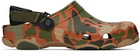 Crocs Tan Classic All-Terrain Camo Clogs