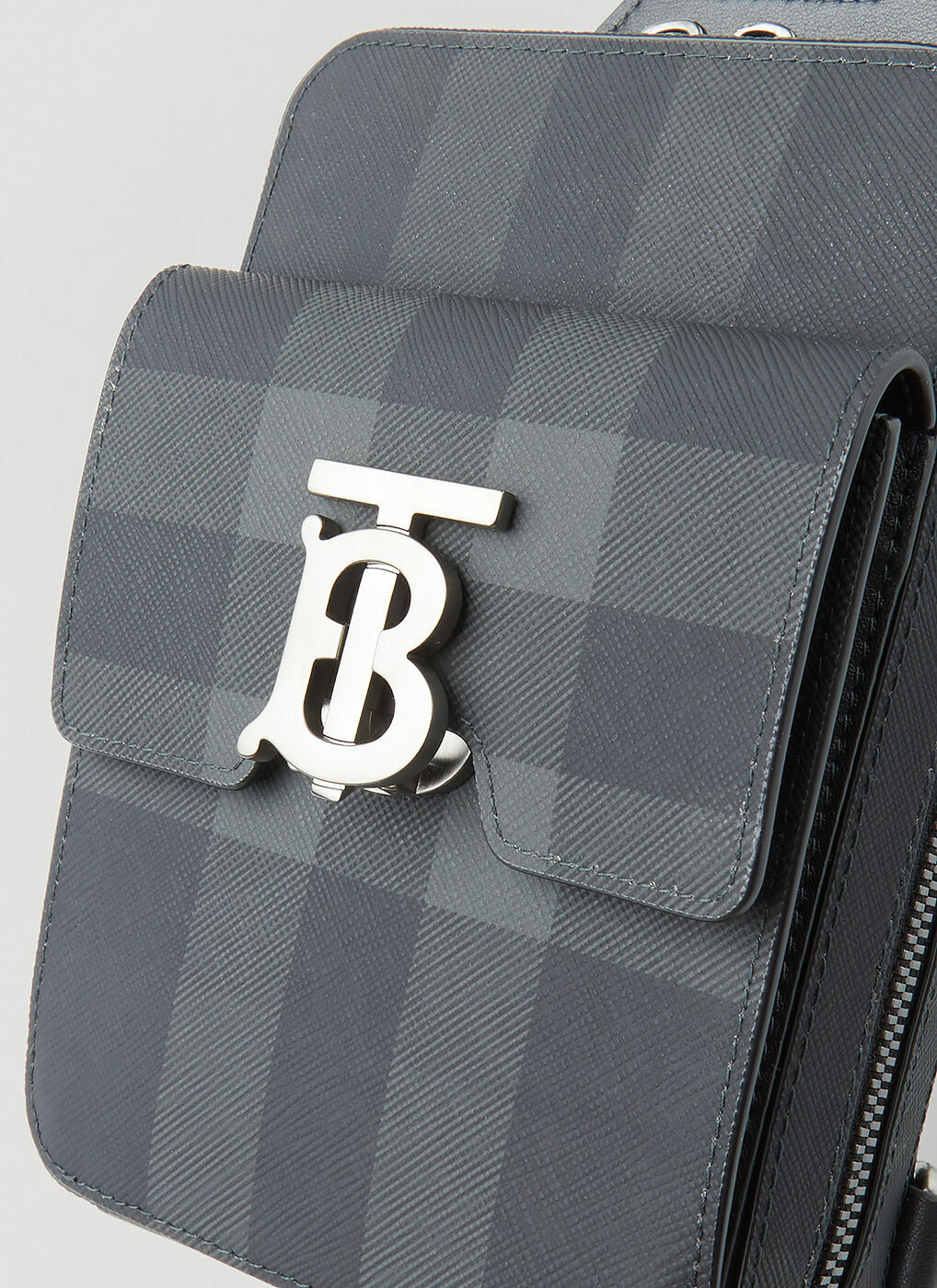 Burberry Theo Check Crossbody Bag for Men