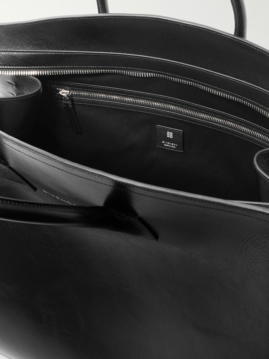 GIVENCHY牛革ハンドバック GIVENCHY ジバンシィ ビッグロゴ レザー 2WAY ショルダーバッグ