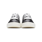 Salvatore Ferragamo Black and White Anson Borg Sneakers