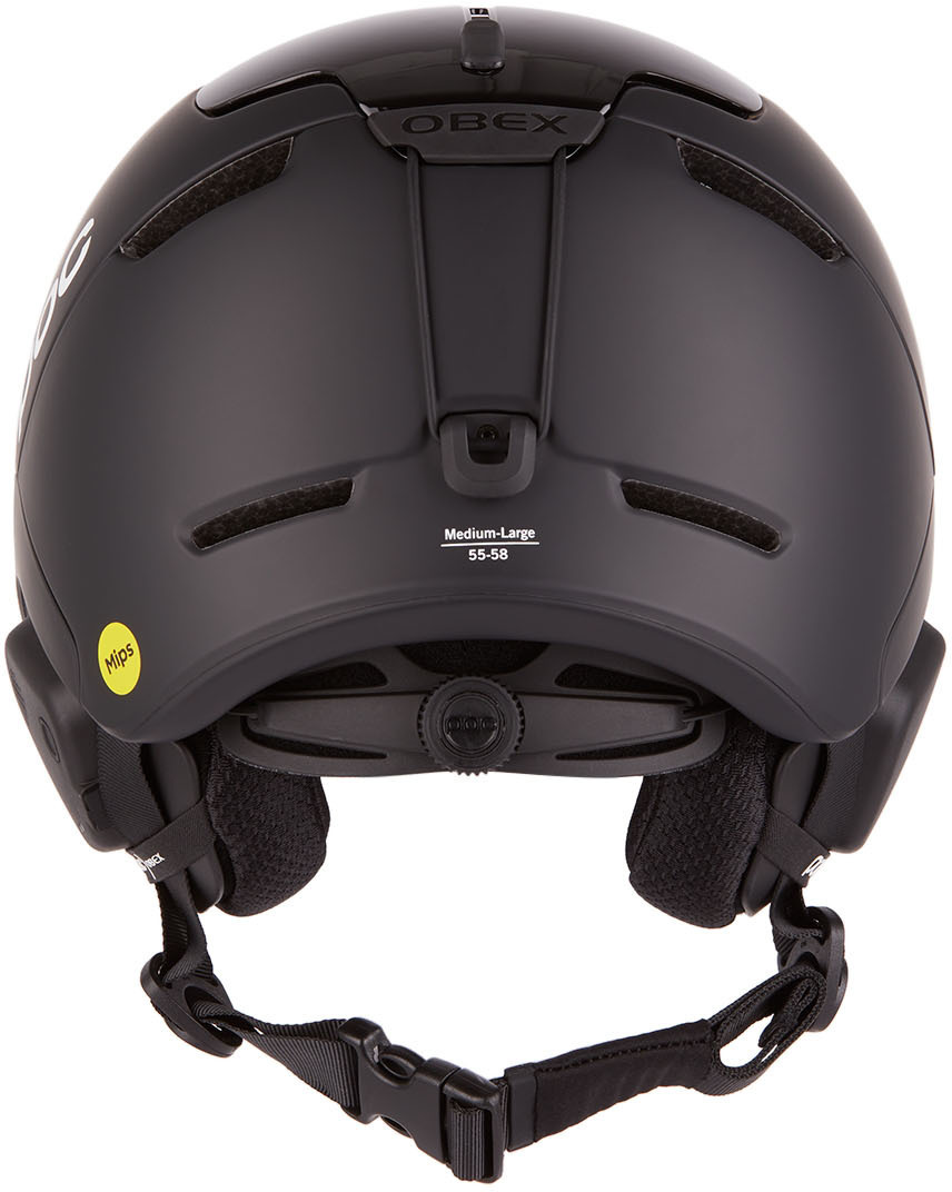 POC Black Obex MIPS Communication Helmet POC