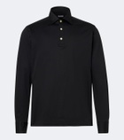 Kiton Cotton poplin polo top