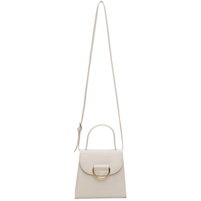 Little Lady Lizard-Effect Leather Top Handle Bag By Little Liffner