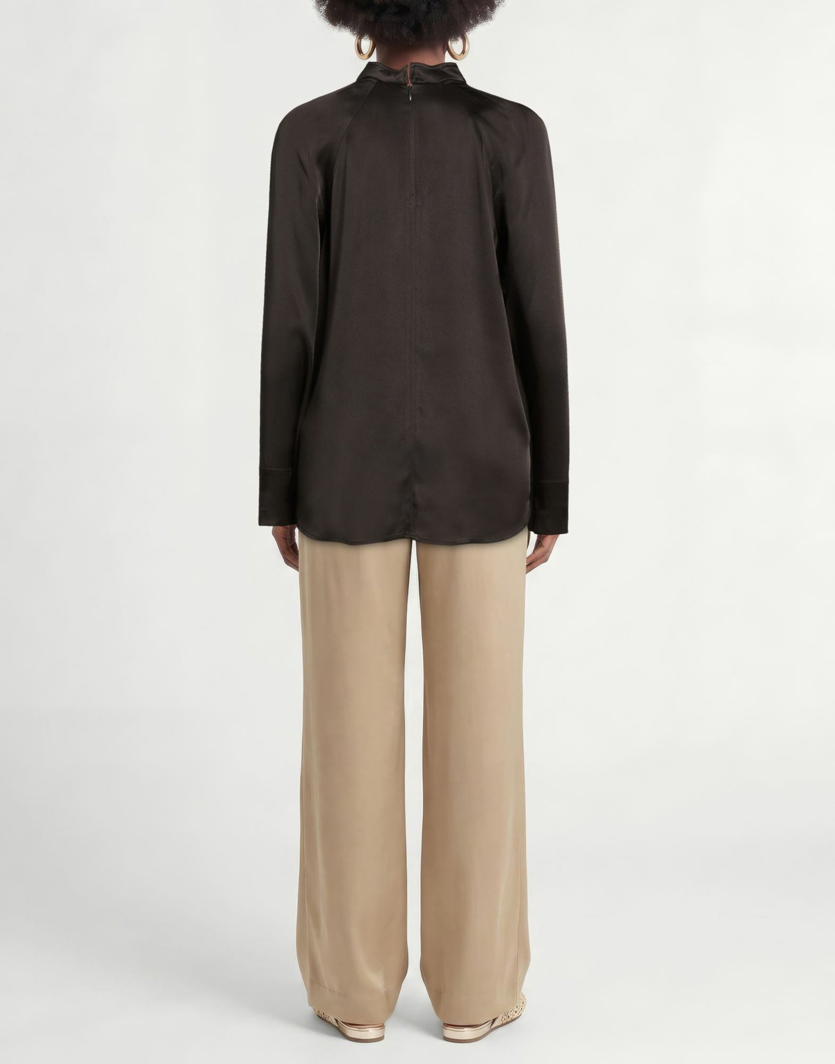 Semicouture Womens Top Dark in Brown