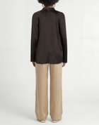 Semicouture Womens Top Dark in Brown