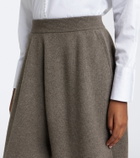 Arch4 Hayden knitted cashmere barrel-leg pants